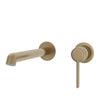 Kalia ELVA Wallmount lavatory faucet with drain and overflow