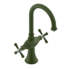 Rubinet Single Hole Dual Handle Lav. Set. (less drain) Green Envy