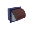 Rubinet RECESSED TOILET PAPER HOLDER Midnight Blue