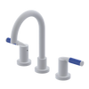 Rubinet Widespread Lav set (less drain) Matt White