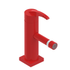 Rubinet Single Control Bidet Fitting (less drain) Red