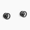 Components® Wall-mount bathroom sink faucet Industrial handle trim