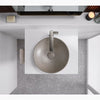 Kensho® 16" round vessel bathroom sink, no overflow