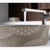 Kensho® 16" round vessel bathroom sink, no overflow