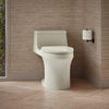 San Souci® One-piece compact elongated toilet with concealed trapway, 1.28 gpf
