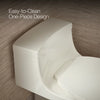 San Souci® One-piece compact elongated toilet with concealed trapway, 1.28 gpf