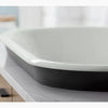 Iron Plains® 33" oval drop-in/undermount bathroom sink