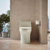 San Souci® One-piece compact elongated toilet with concealed trapway, 1.28 gpf
