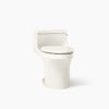 San Souci® One-piece compact elongated toilet with concealed trapway, 1.28 gpf