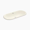 Iron Plains® 33" oval drop-in/undermount bathroom sink