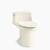 San Souci® One-piece compact elongated toilet with concealed trapway, 1.28 gpf