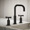 Purist® Widespread bathroom sink faucet with Cross handles, 1.2 gpm