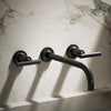 Purist® Wall-mount bathroom sink faucet trim with Lever handles, 1.2 gpm