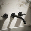 Components® Wall-mount bathroom sink faucet Lever handle trim