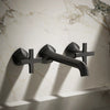 Occasion® Wall-mount bathroom sink faucet Cross handle trim, 1.2 gpm