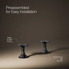 Occasion® Cross bathroom sink faucet handles