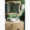 Landshapes® by Daniel Arsham Wall-mount bathroom sink faucet handle trim