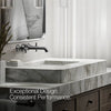 Occasion® Wall-mount bathroom sink faucet Cross handle trim, 1.2 gpm