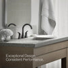 Simplice® Widespread bathroom sink faucet, 1.0 gpm