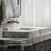 Purist® Wall-mount bathroom sink faucet trim with Cross handles, 1.2 gpm