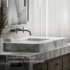 Purist® Wall-mount bathroom sink faucet trim with Cross handles, 1.2 gpm