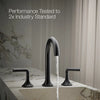 Occasion® Bathroom sink faucet spout with Cane design, 0.5 gpm