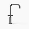 Purist® Widespread bathroom sink faucet with Cross handles, 1.2 gpm