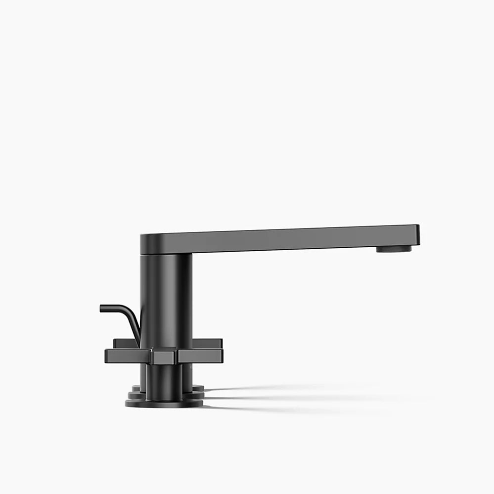 Composed® Widespread bathroom sink faucet with Cross handles, 1.2 gpm