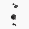 Elate® Rite-Temp® bath and shower trim kit with push-button diverter, 1.75 gpm