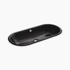 Iron Plains® 33" oval drop-in/undermount bathroom sink