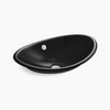 Iron Plains® 20-3/4" oval vessel bathroom sink