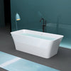 Blossom One-Piece Freestanding Bathtub 59" - Golzar Home