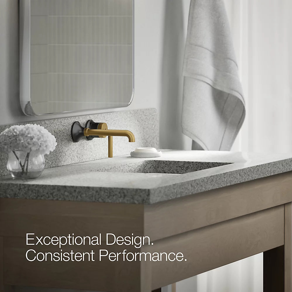 Tone™ Wall-mount single-handle bathroom sink faucet, 1.2 gpm
