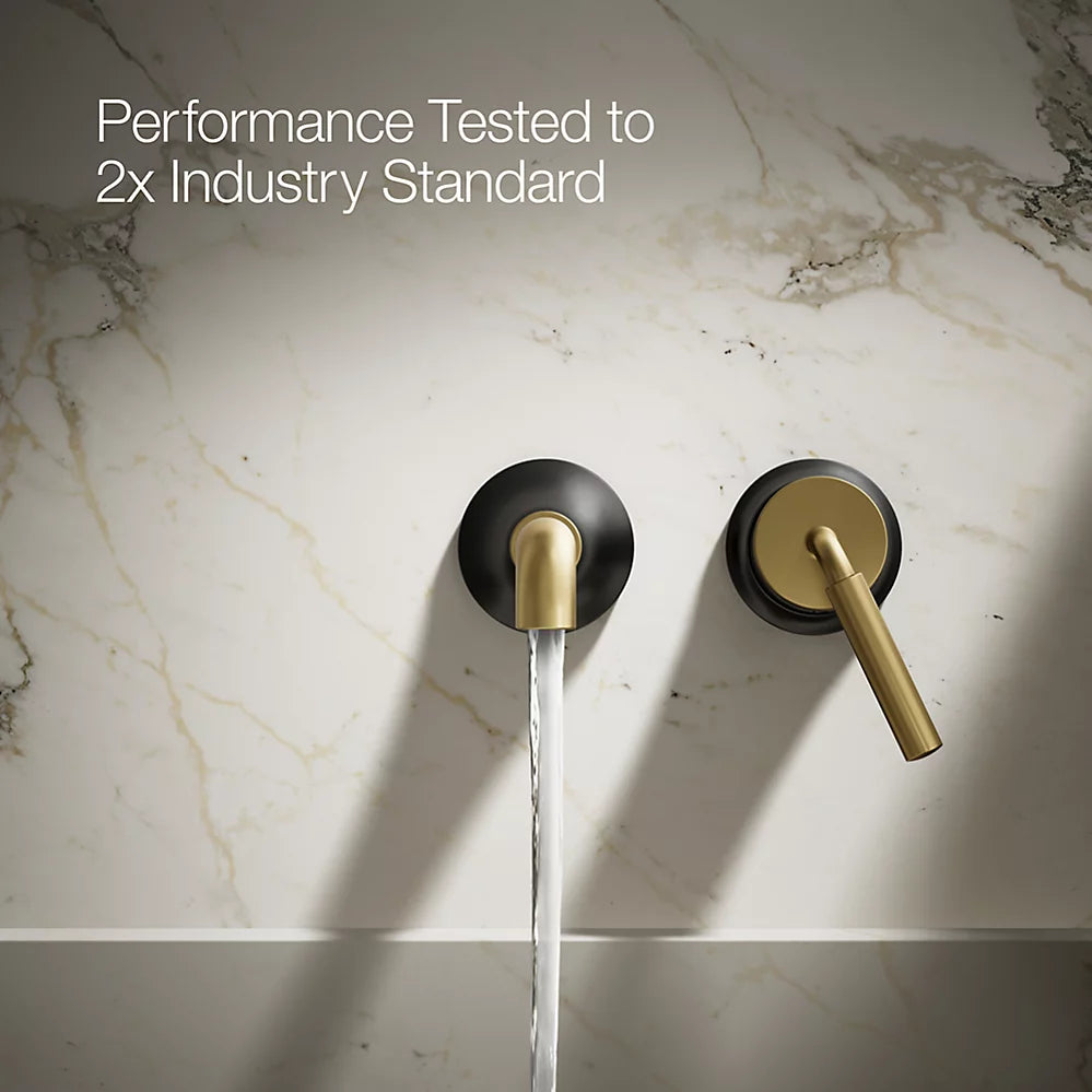Tone™ Wall-mount single-handle bathroom sink faucet, 1.2 gpm