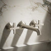 Occasion® Wall-mount bathroom sink faucet Cross handle trim, 1.2 gpm