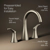 Simplice® Widespread bathroom sink faucet, 1.0 gpm