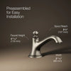 Artifacts® with Bell design Bathroom sink faucet spout with Bell design, 1.2 gpm