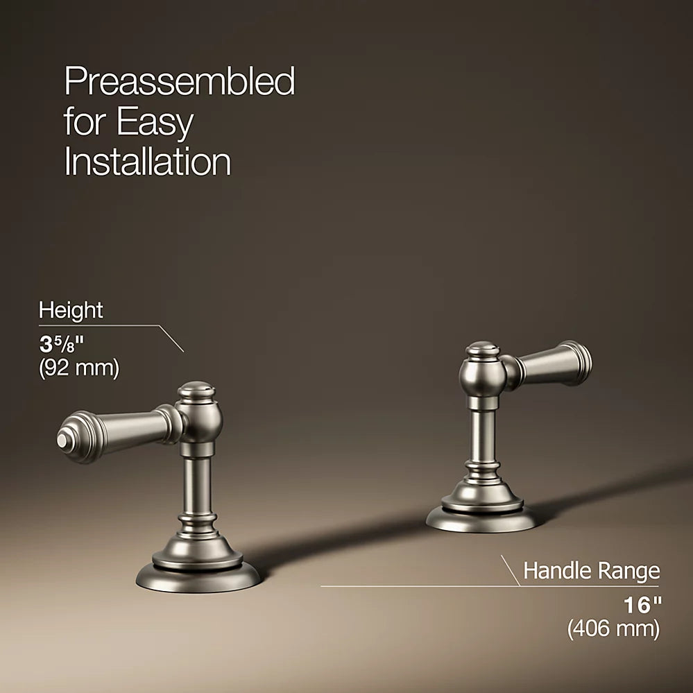 Artifacts® Lever bathroom sink faucet handles