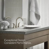 Simplice® Widespread bathroom sink faucet, 1.0 gpm