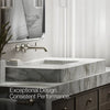 Occasion® Wall-mount bathroom sink faucet Cross handle trim, 1.2 gpm