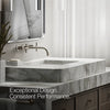 Purist® Wall-mount bathroom sink faucet trim with Cross handles, 1.2 gpm