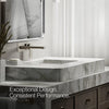 Parallel® Wall-mount single-handle bathroom sink faucet, 1.2 gpm