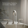 Occasion® Bathroom sink faucet spout with Cane design, 0.5 gpm