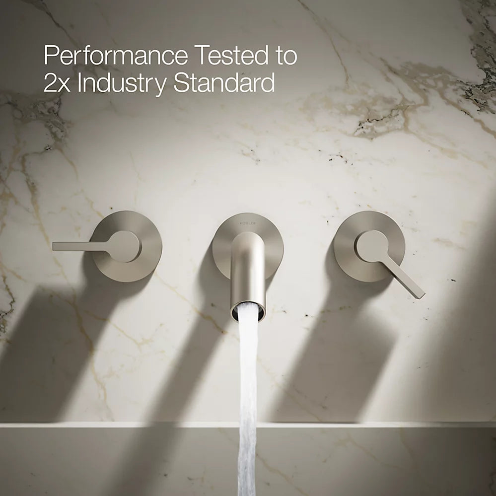 Components® Wall-mount bathroom sink faucet Lever handle trim