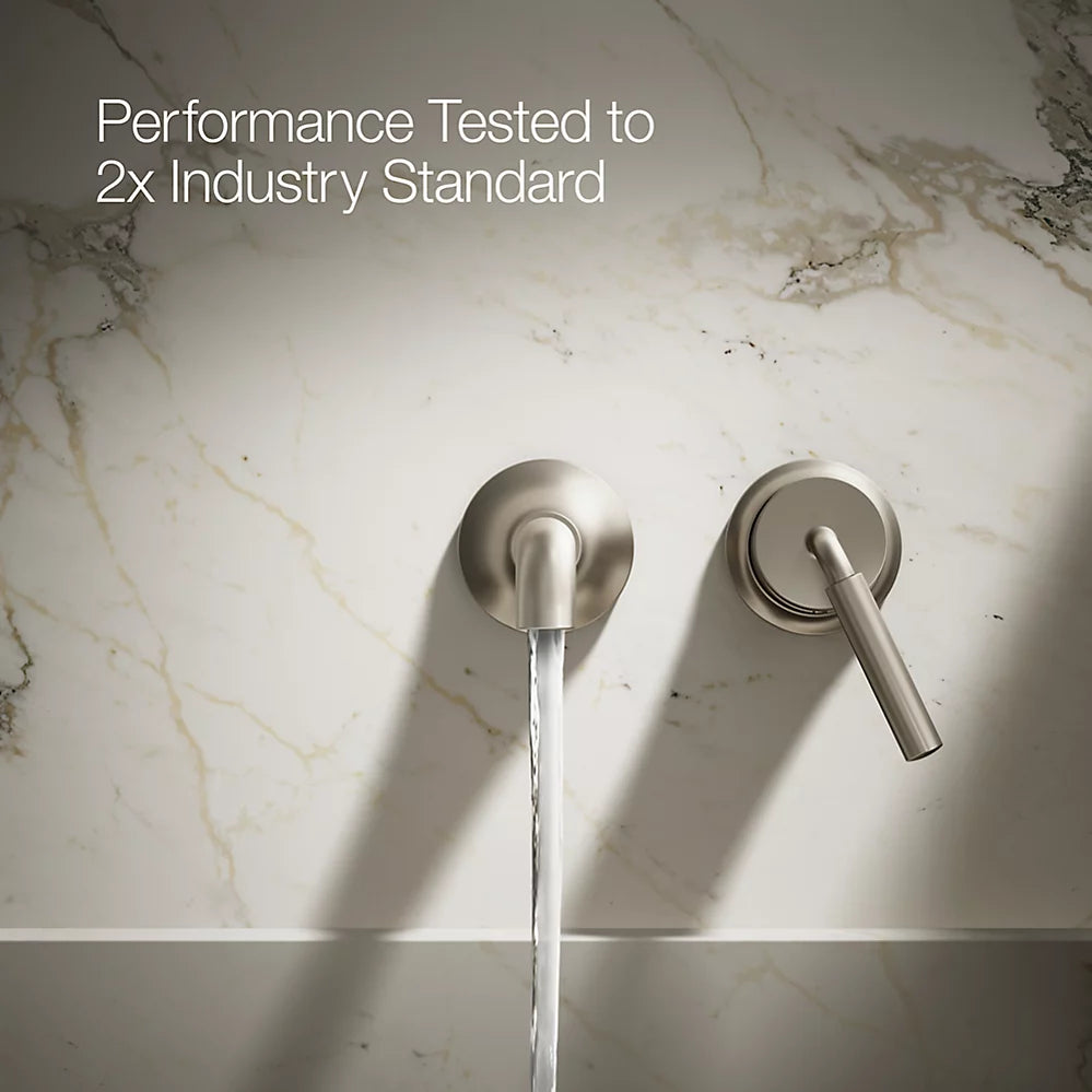 Tone™ Wall-mount single-handle bathroom sink faucet, 1.2 gpm