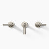Purist® Wall-mount bathroom sink faucet trim with Lever handles, 1.2 gpm