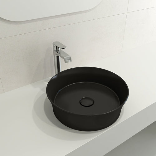 Bocchi Bathroom Vessel Sink Sottile 15r - Golzar Home