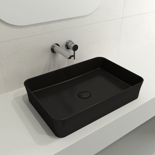 Bocchi Bathroom Vessel Sink Sottile 23 - Golzar Home