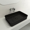 Bocchi Bathroom Vessel Sink Sottile 23 - Golzar Home