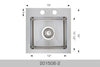 BOSCO 201506-2 RV Series Sink